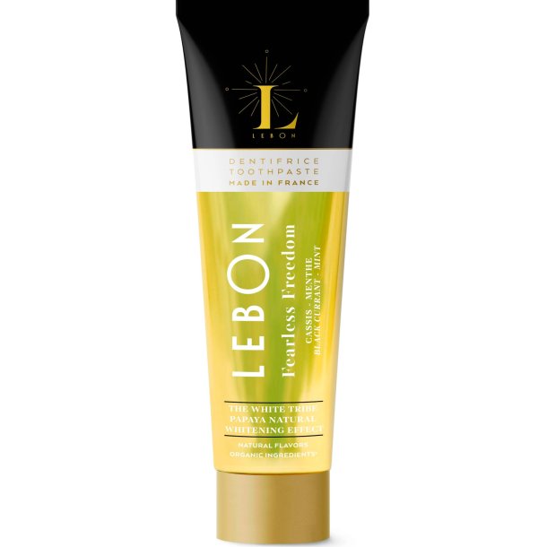 Naturlig Whitening tandkrm LEBON Fearless Freedom 25 ml