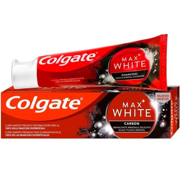 Colgate Charcoal Tandpasta Max White Carbon 75 ml