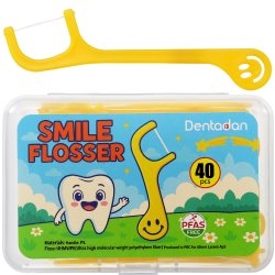 Tandtrds-bjler til brn DENTADAN Smiley 40 stk