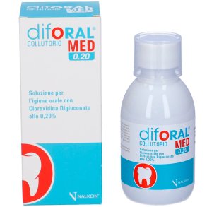Klorhexidin Mundskyl 0.20 % DIFORAL Med Xylitol 200 ml