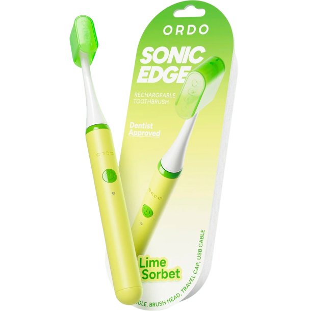 ORDO Sonic Edge Genopladelig El-tandbrste Lime Sorbet