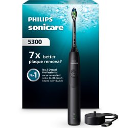 Philips Sonicare 5300 teruppladdningsbar El-Tandborste Black