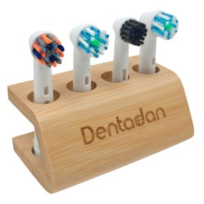 Holder Til 4 stk. Brstehoder DENTADAN Bambus