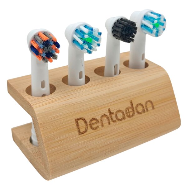 Holder Til 4 stk. Brstehoder DENTADAN Bambus