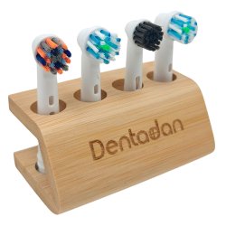 Holder Til 4 stk. Brstehoder DENTADAN Bambus