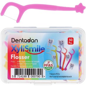 Hammaslankaimet lapsille Xylitolilla & Fluorilla DENTADAN XyliSmile 50 kpl