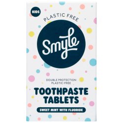Hydroxyapatite Barn tandkr�m Tabletter SMYLE Xylitol &amp; Sweet Mint 63 st.