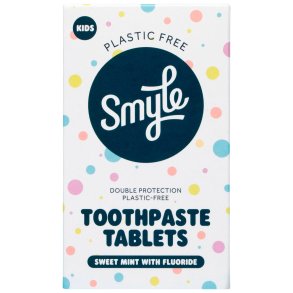Hydroxyapatite Barn tandkr�m Tabletter SMYLE Xylitol & Sweet Mint 63 st.