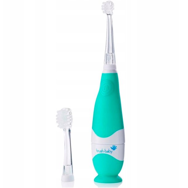 BRUSH-BABY BabySonic Eltandborste Green (0�3 �r)