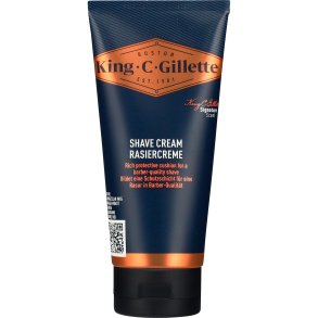 Barbercreme King C. Gillette Original Shaving Cream 175ml 