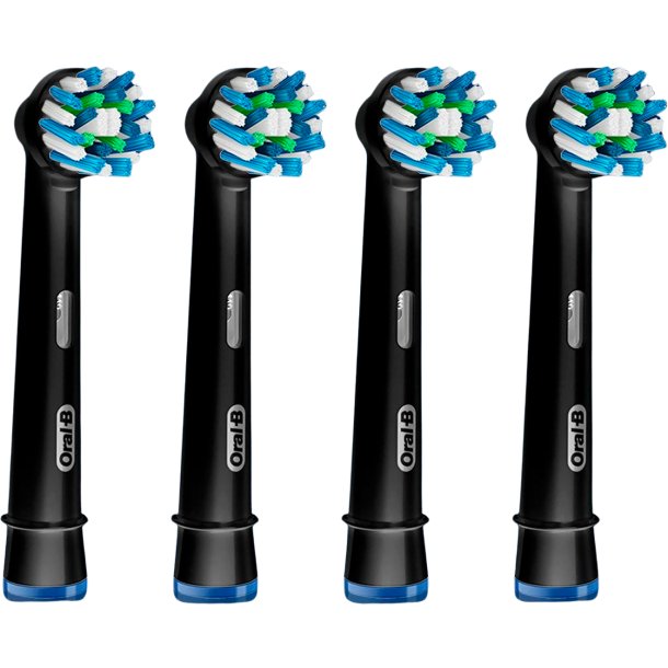 Oral-B BLACK CrossAction Zahnb�rstenk�pfe 4 Stk.