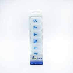 Pilleboks MEDISURE 7 Day Pill Reminder � Ugentlig pille�ske