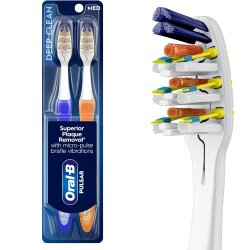 ORAL-B Batteri Tandborstar 2 st. Pulsar ProClean Medium