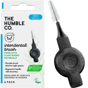 Humble Co. Vxtbaserade Interspace-borstar 0,60 mm