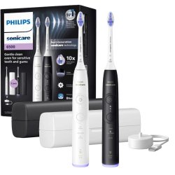 PHILIPS Sonicare El-tannb�rster 6500 Duo Pack Inkl. Reise-etuier
