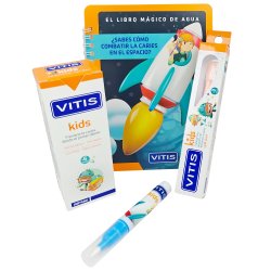VITIS Kids Gavesett � Tannbørste, Xylitol Tannpasta og magisk malebok
