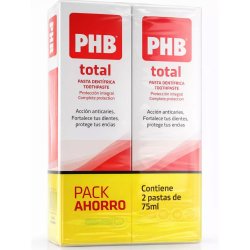 PHB Total Xylitol Tandpasta 2 x 75 ml � Complete bescherming voor het hele gezin