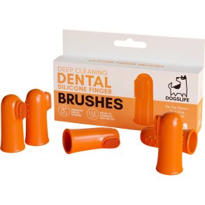DogsLife Silikon-Fingerzahnbürsten für Hunde – 5 Stk.
