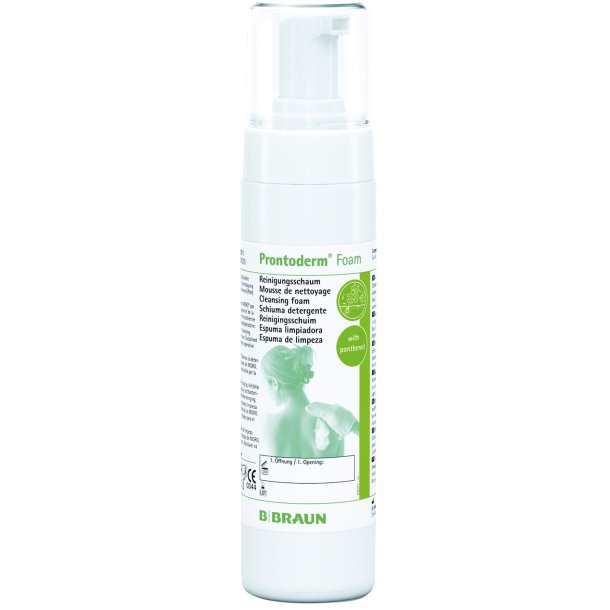 Prontoderm Foam renseskum til hud og h�r med panthenol (200 ml)