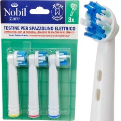 Nobil Care Premium Kompatible B�rstehoder til Oral-B (3 stk.)