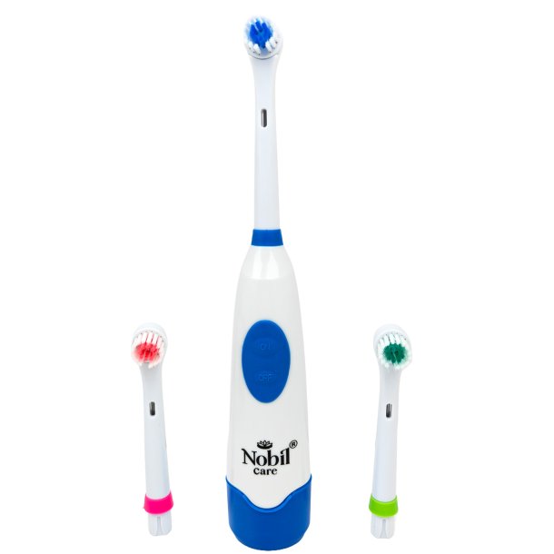 Nobil Care Batterie-Elektrische Zahnb�rste inkl. 3 B�rstenk�pfe