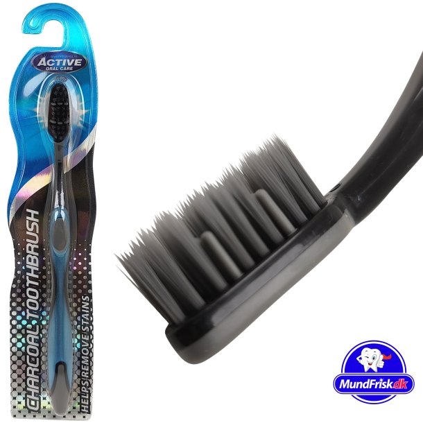 Active Oral Care Aktivkohle-Zahnbrste Whitening