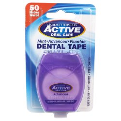 Floss PTFE-vaxad Active Oral Care Dental Tejp