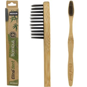 Bambu Tandborste Kol Elina Dent