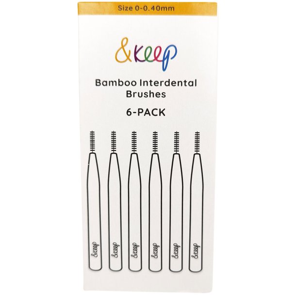 Bredygtige Mellemrumsbrster &Keep 0.40 mm ISO 0