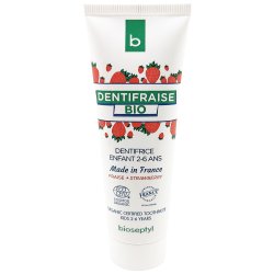 Ekologisk barntandkrm Bioseptyl Strawberry
