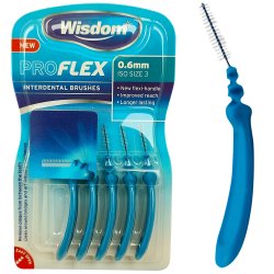 Mellemrumsbrster Wisdom Proflex 0.60 mm. ISO 3 BL