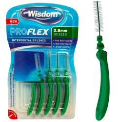 Gapborstar Wisdom Proflex 0,80 mm. ISO 5 GRN