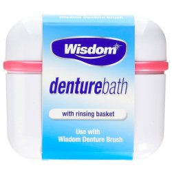 Wisdom Protese-bad med skyllekurv