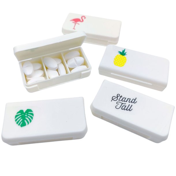Pill Box Liten Pill Box 3 fack