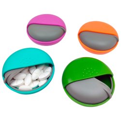 Pilleboks Rund Pilleboks Skyvelokk