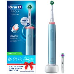 Oral-B Elektrisk tandborste Pro 3 3700 Extra Borsthuvud
