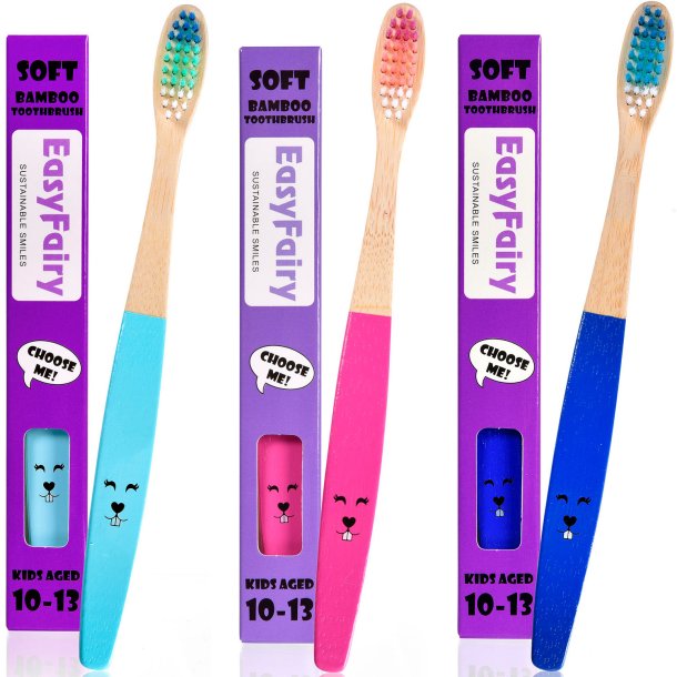 Bambus Brnetandbrste EasyFairy 10-13 r