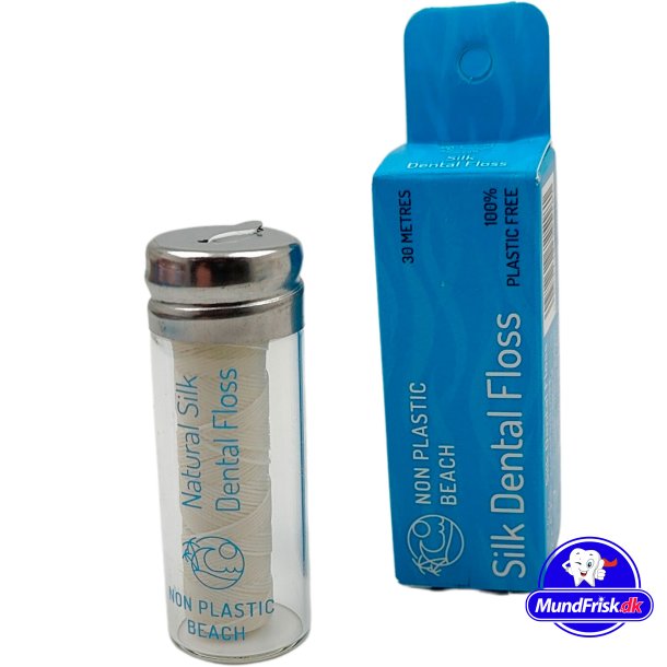 Floss utan PFAS Non Plastic Beach Glass Dispenser