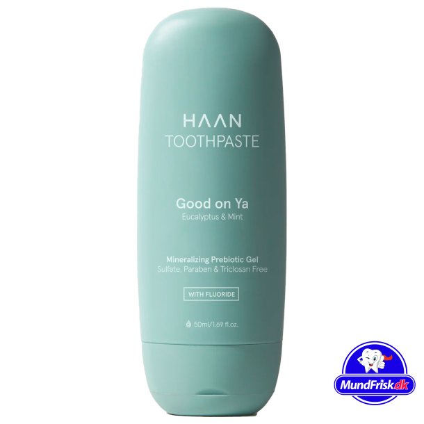 Naturlig tandkrm Haan Bra p Ya Fluor Eucalyptus &amp; Mint