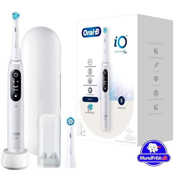 Oral-B iO Series 6n Elektrische Zahnb&uuml;rste White