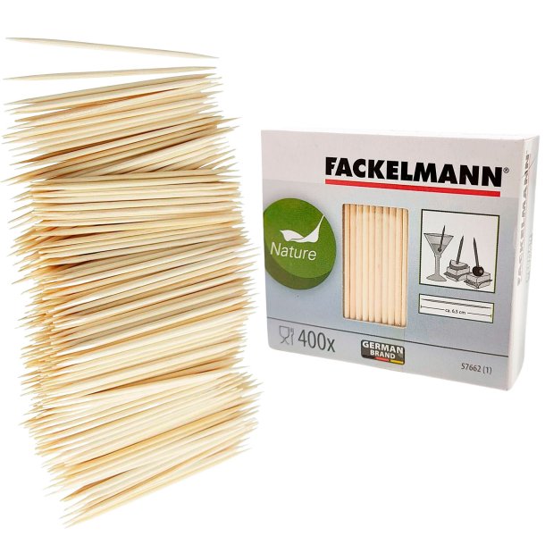Tannpirkere Wood 400 stk. Torchman