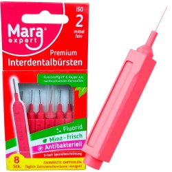 Mellemrumsbrster Premium Mara Expert 0.50 mm ISO 2 RD