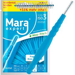 32 st. Gapborstar Mara Expert Basic 0,60 mm ISO 3 BL