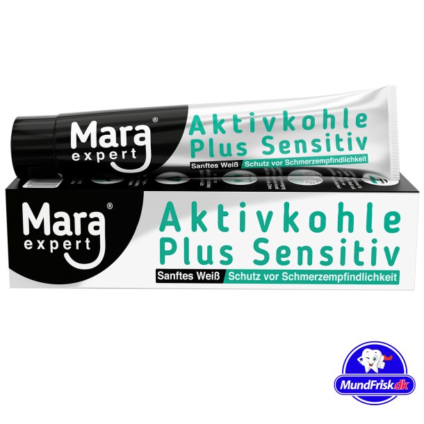 Whitening Zahnpasta Mara Expert Charcoal Plus Sensitiv
