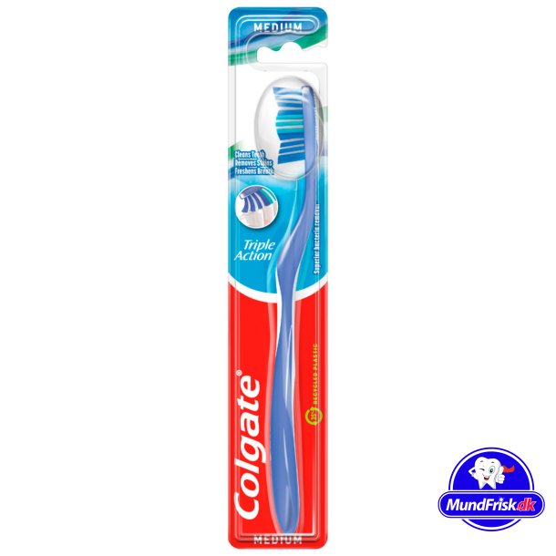 Colgate Zahnbrste Triple Action Medium