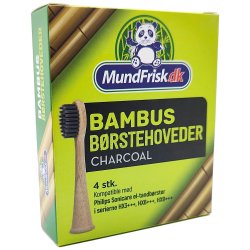 Bambus Brstehoveder til Philips SoniCare MundFrisk Charcoal