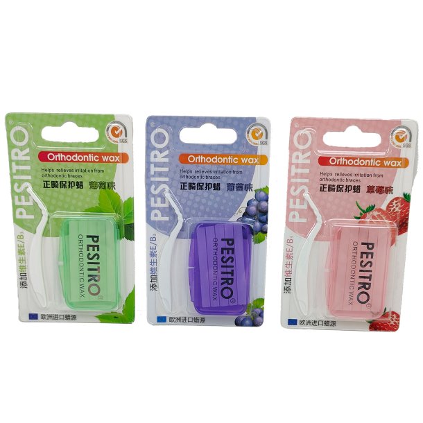 Hngslensvax med smak Pesitro Ortodontisk Wax