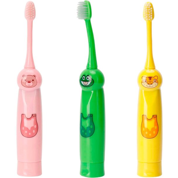 Batteri Elektrisk tannbrste for barn Inkl. 2 brstehoder Kid Electric