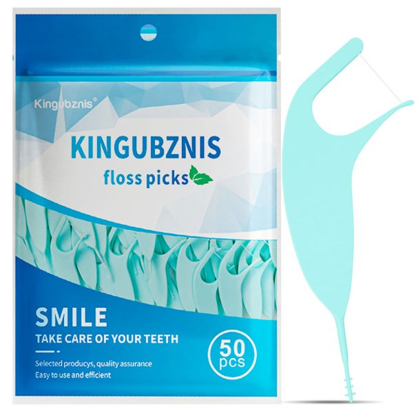 Tandtrdsbjler uden PFAS Kingubznis 50 stk. Floss Picks