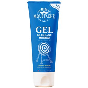Naturlig Barbergel Big Moustache Soin Aprs-rasage